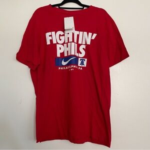 Men’s Nike Philadelphia Phillies T-Shirt Red Size XL
